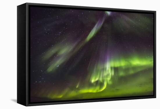 Aurora Borealis-Michael Nolan-Framed Stretched Canvas