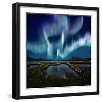 Aurora Borealis-Corepics-Framed Photographic Print