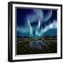 Aurora Borealis-Corepics-Framed Photographic Print