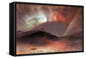 Aurora Borealis-Frederic Edwin Church-Framed Stretched Canvas