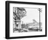 Aurora Bridge Construction Photograph - Seattle, WA-Lantern Press-Framed Art Print