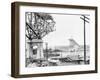 Aurora Bridge Construction Photograph - Seattle, WA-Lantern Press-Framed Art Print