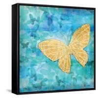 Aurora Butterfly-Paul Brent-Framed Stretched Canvas