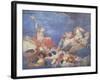 Aurora Carried by the Chariot of Sun-Andrea Appiani-Framed Art Print