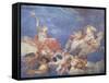 Aurora Carried by the Chariot of Sun-Andrea Appiani-Framed Stretched Canvas