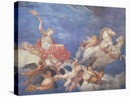 Aurora Carried by the Chariot of Sun-Andrea Appiani-Stretched Canvas