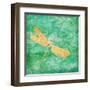 Aurora Dragonfly-Paul Brent-Framed Art Print