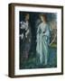 Aurora Leigh's Dismissal of Romney (The Tryst)-Arthur Hughes-Framed Giclee Print