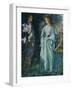 Aurora Leigh's Dismissal of Romney (The Tryst)-Arthur Hughes-Framed Giclee Print