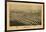 Aurora, Missouri - Panoramic Map-Lantern Press-Framed Art Print