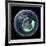 Aurora Over Antarctica, Satellite Image-null-Framed Photographic Print