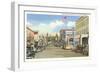 Aurora Street, Ironwood, Michigan-null-Framed Art Print