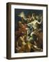 Aurora Taking Leave of Tithonus, 1704-Francesco Solimena-Framed Giclee Print