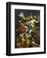 Aurora Taking Leave of Tithonus, 1704-Francesco Solimena-Framed Giclee Print