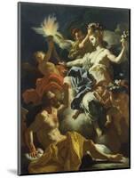 Aurora Taking Leave of Tithonus, 1704-Francesco Solimena-Mounted Giclee Print