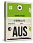 AUS Austin Luggage Tag 1-NaxArt-Stretched Canvas