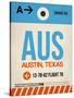 AUS Austin Luggage Tag I-NaxArt-Stretched Canvas