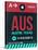 AUS Austin Luggage Tag II-NaxArt-Stretched Canvas