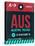 AUS Austin Luggage Tag II-NaxArt-Stretched Canvas