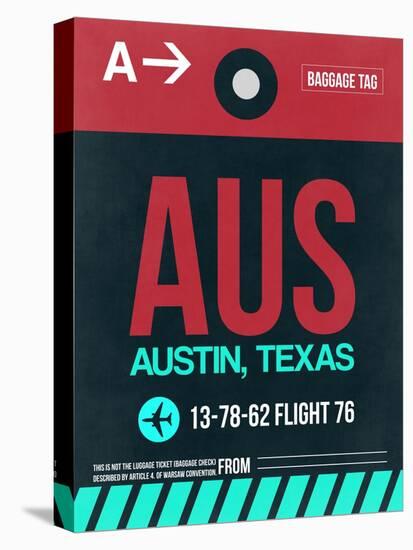 AUS Austin Luggage Tag II-NaxArt-Stretched Canvas