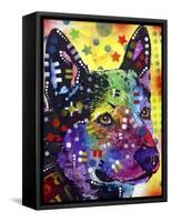 Aus Cattle Dog-Dean Russo-Framed Stretched Canvas