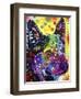 Aus Cattle Dog-Dean Russo-Framed Premium Giclee Print