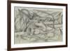 Aus Dem Skizzenbuch Von Der Front: Rehe, 1915-Franz Marc-Framed Premium Giclee Print