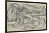 Aus Dem Skizzenbuch Von Der Front: Rehe, 1915-Franz Marc-Framed Giclee Print