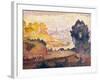 Aussicht auf Menton. Vue de Menton. 1899-1900-Henri Edmond Cross-Framed Giclee Print