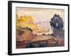 Aussicht auf Menton. Vue de Menton. 1899-1900-Henri Edmond Cross-Framed Giclee Print