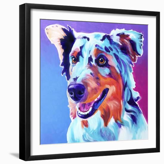 Aussie - Pepper-Dawgart-Framed Giclee Print