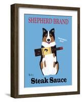 Aussie Steak-Ken Bailey-Framed Giclee Print