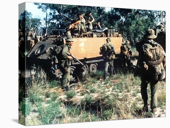 Aussie Troop Carriers-Henri Huet-Stretched Canvas