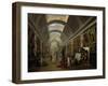 Ausstattungsprojekt für die grosse Galerie des Louvre. 1796-Hubert Robert-Framed Giclee Print