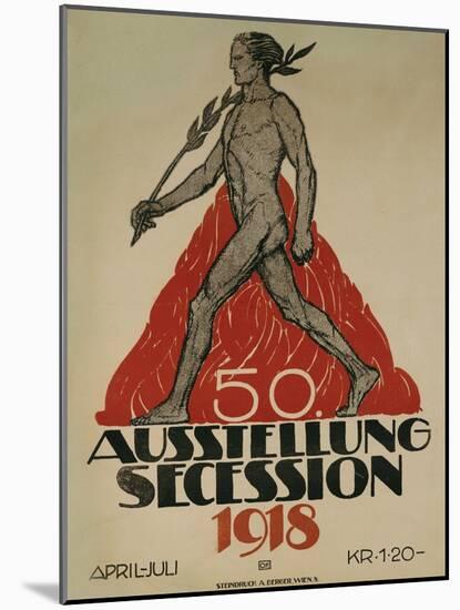 Ausstellung Secession, 1918-null-Mounted Giclee Print