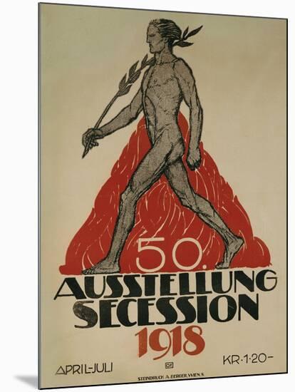 Ausstellung Secession, 1918-null-Mounted Giclee Print