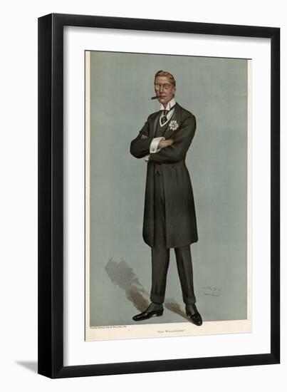 Austen Chamberlain, 1899-Leslie Ward-Framed Art Print