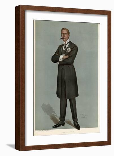 Austen Chamberlain, 1899-Leslie Ward-Framed Art Print