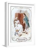Austen, John Dashwood-C.e. Brock-Framed Art Print