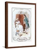 Austen, John Dashwood-C.e. Brock-Framed Art Print