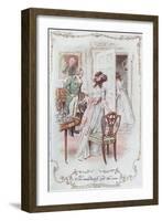 Austen, Ssense and Sensibli-C.e. Brock-Framed Art Print