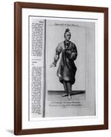 Austenaco, Great Warrior, Commander in Chief of the Cherokee Nation-null-Framed Giclee Print