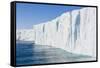 Austfonna Ice Cap, Nordaustlandet, Svalbard, Norway, Scandinavia, Europe-Michael Nolan-Framed Stretched Canvas