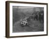 Austin 7 Grasshopper of WH Scriven competing in the MG Car Club Midland Centre Trial, 1938-Bill Brunell-Framed Photographic Print
