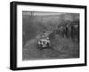 Austin 7 Grasshopper of WH Scriven competing in the MG Car Club Midland Centre Trial, 1938-Bill Brunell-Framed Photographic Print