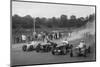 Austin 7 of WD Castello, Alta of Eric Winterbottom and MG K3 racing at Crystal Palace, London, 1939-Bill Brunell-Mounted Photographic Print