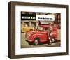 Austin A35 5Cwt Delivery Van-null-Framed Art Print