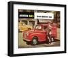 Austin A35 5Cwt Delivery Van-null-Framed Art Print