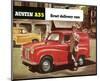 Austin A35 5Cwt Delivery Van-null-Mounted Art Print