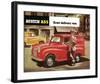 Austin A35 5Cwt Delivery Van-null-Framed Art Print